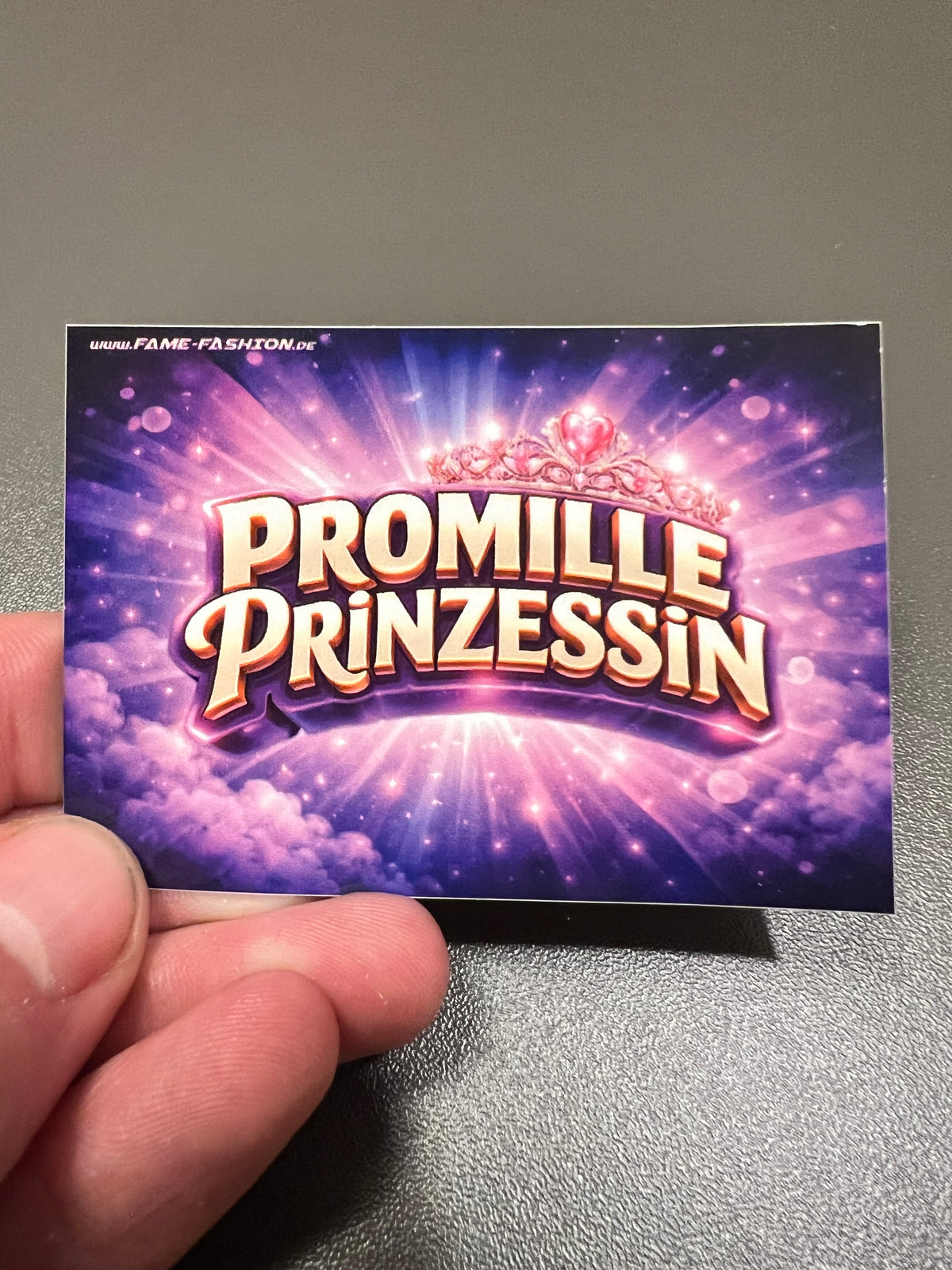Promille Prinzessin Malle Sticker