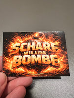 SCHARF wie eine BOMBE Malle Sticker