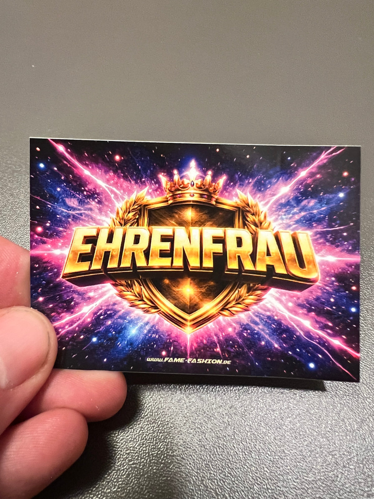 EHRENFRAU Malle Sticker
