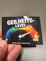 GEILHEITS Level - Malle Sticker