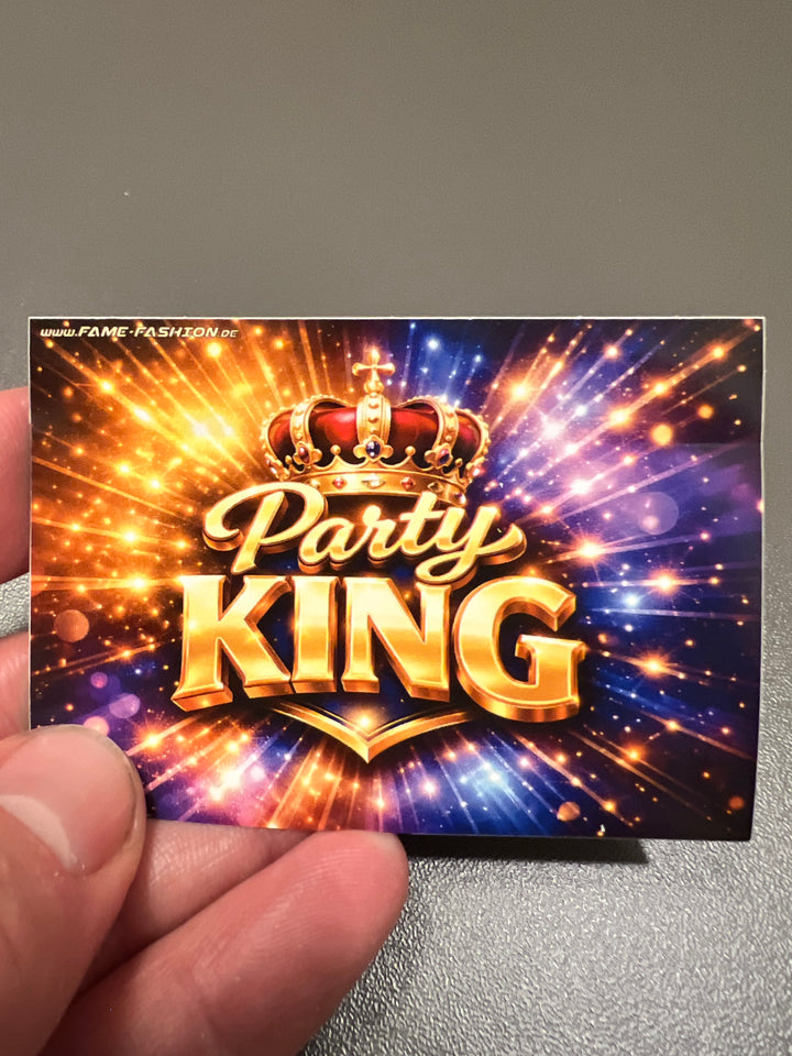 Party KING Malle Sticker