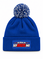 Ich Atme ein-Ich RASTE aus 2.0 - Beanie mit Bommel