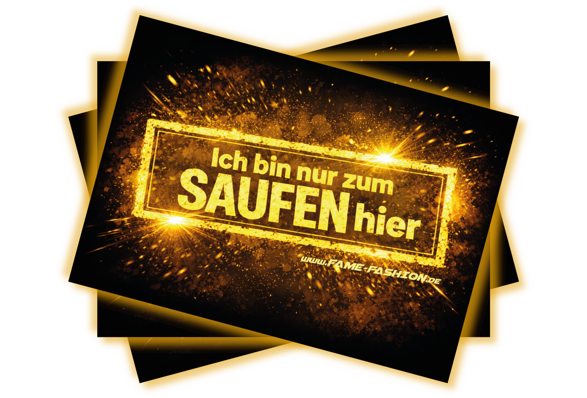 Ich bin nur zum Saufen hier 2.0 - Malle Sticker