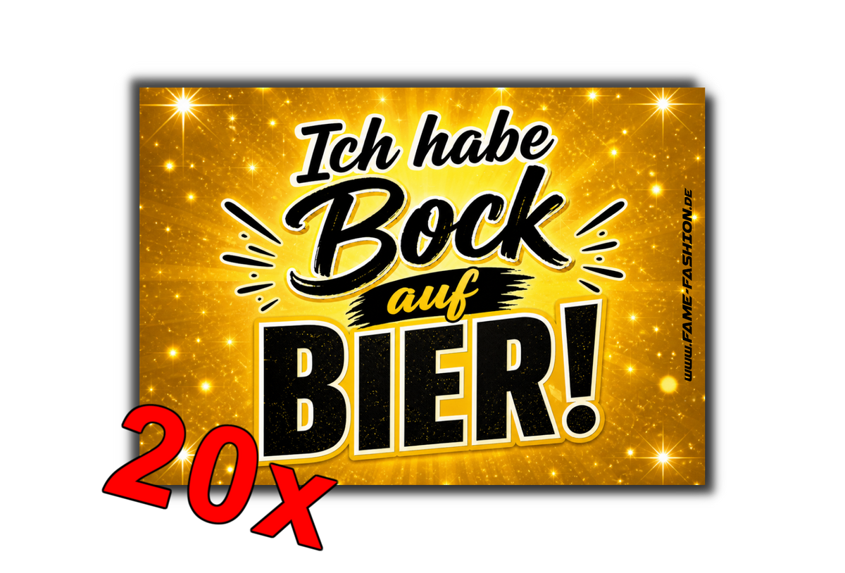 Ich habe Bock auf Bier - Malle Sticker