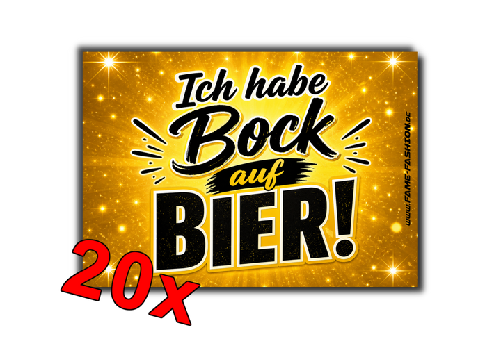 Ich habe Bock auf Bier - Malle Sticker