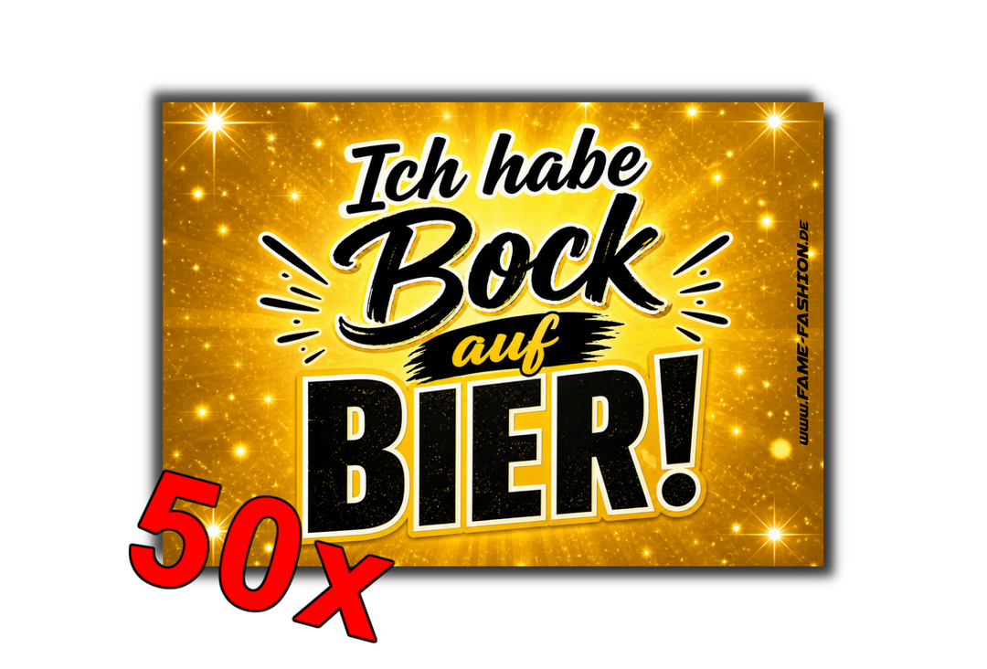 Ich habe Bock auf Bier - Malle Sticker