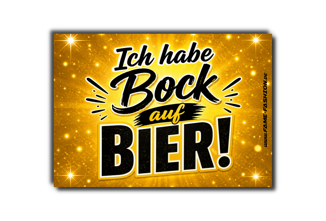 Ich habe Bock auf Bier - Malle Sticker