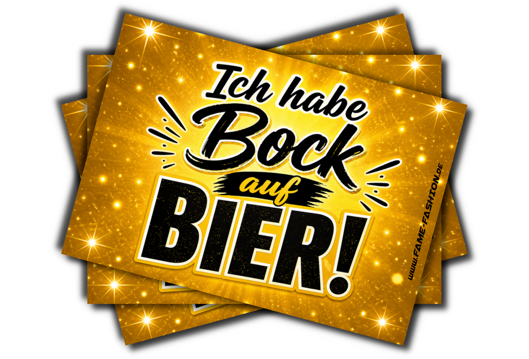 Ich habe Bock auf Bier - Malle Sticker