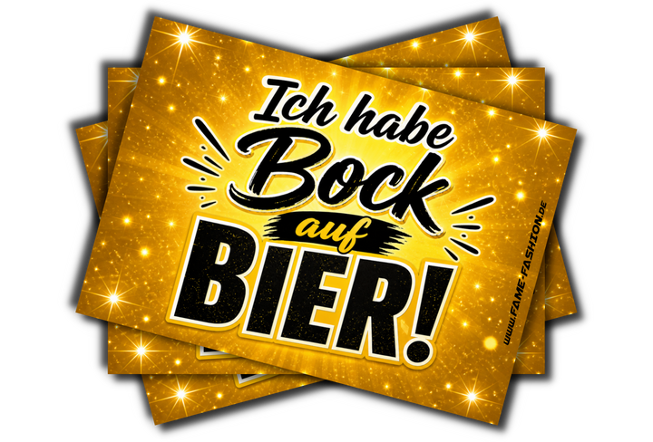 Ich habe Bock auf Bier - Malle Sticker