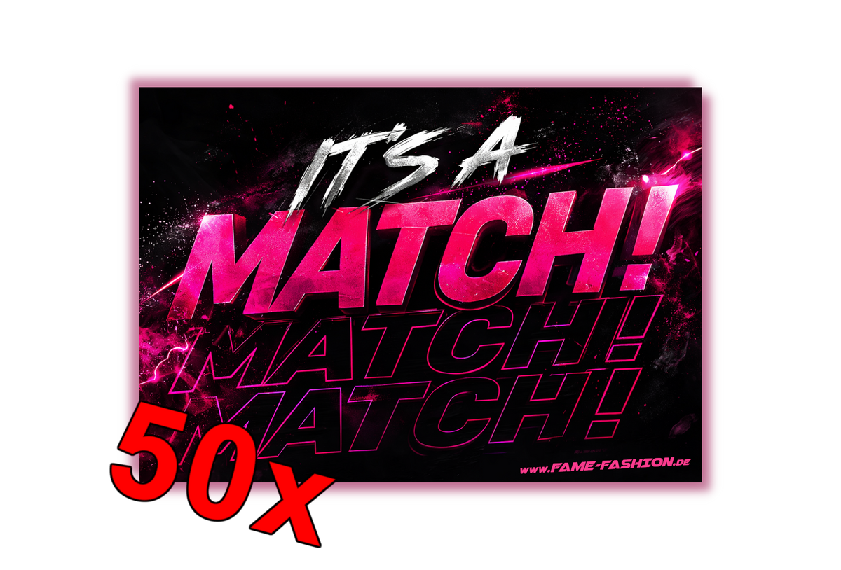 Its a MATCH 2.0 - Malle Sticker