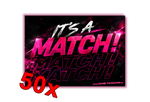 Its a MATCH 2.0 - Malle Sticker