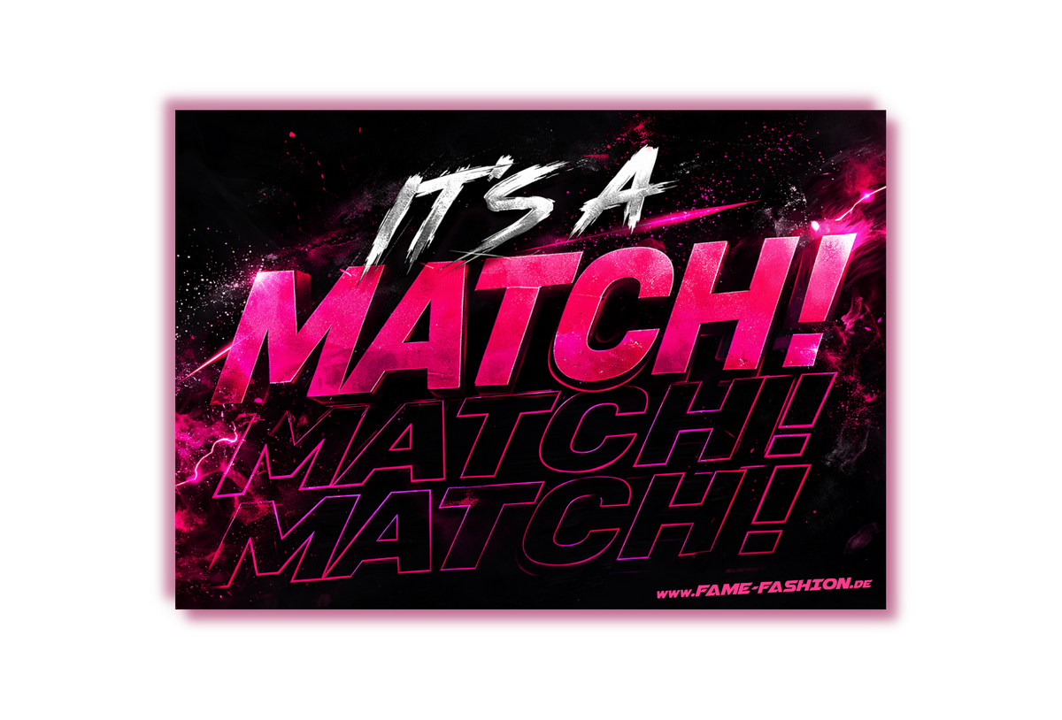 Its a MATCH 2.0 - Malle Sticker