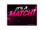 Its a MATCH 2.0 - Malle Sticker