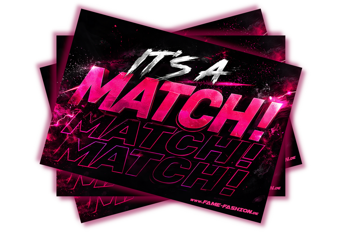 Its a MATCH 2.0 - Malle Sticker