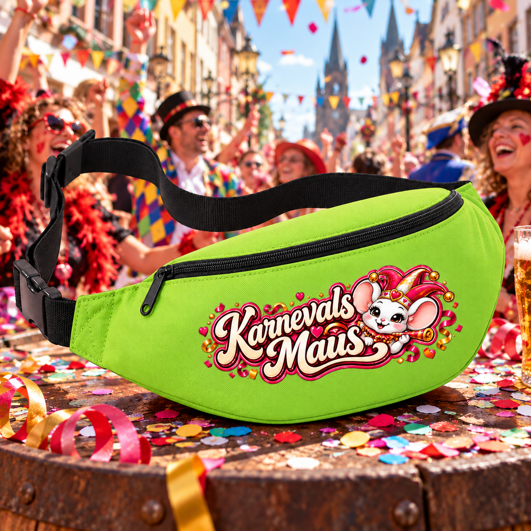 Bauchtasche Karnevals Maus