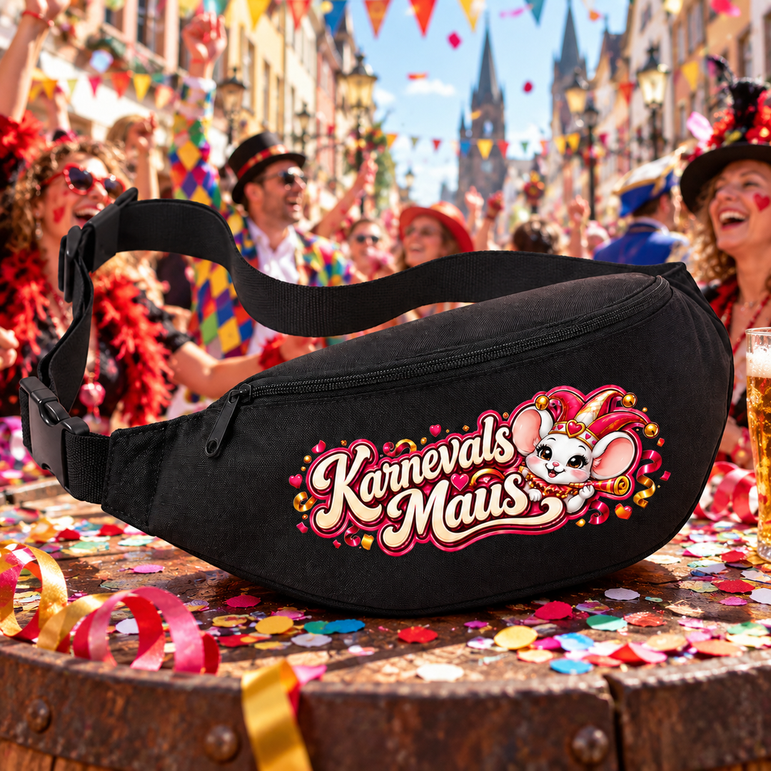 Bauchtasche Karnevals Maus