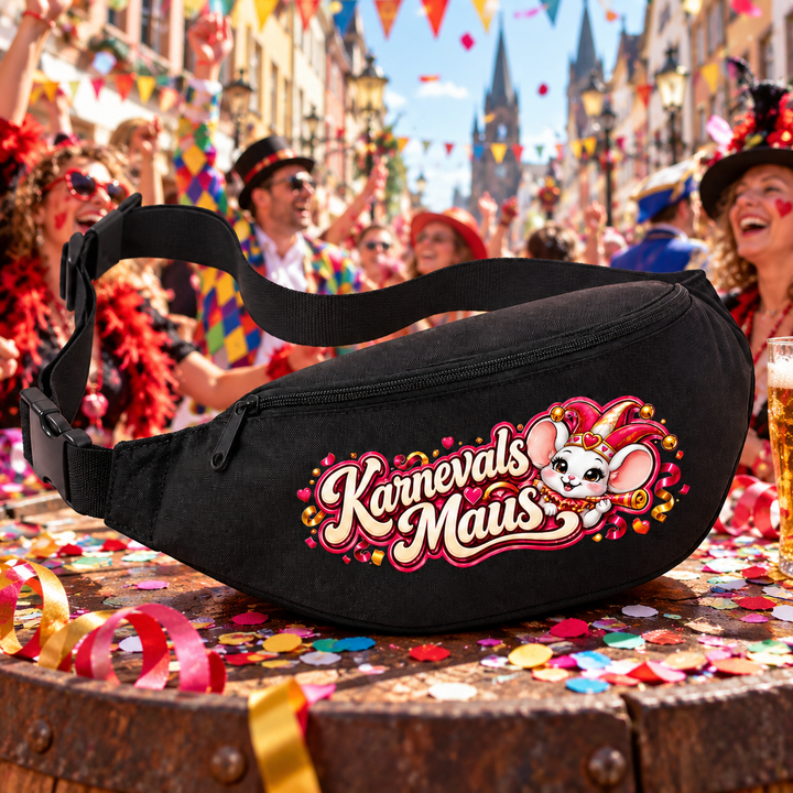 Bauchtasche Karnevals Maus