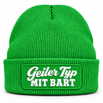 Geiler Typ mit Bart - Beanie