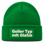 Geiler Typ mit Glatze - Beanie