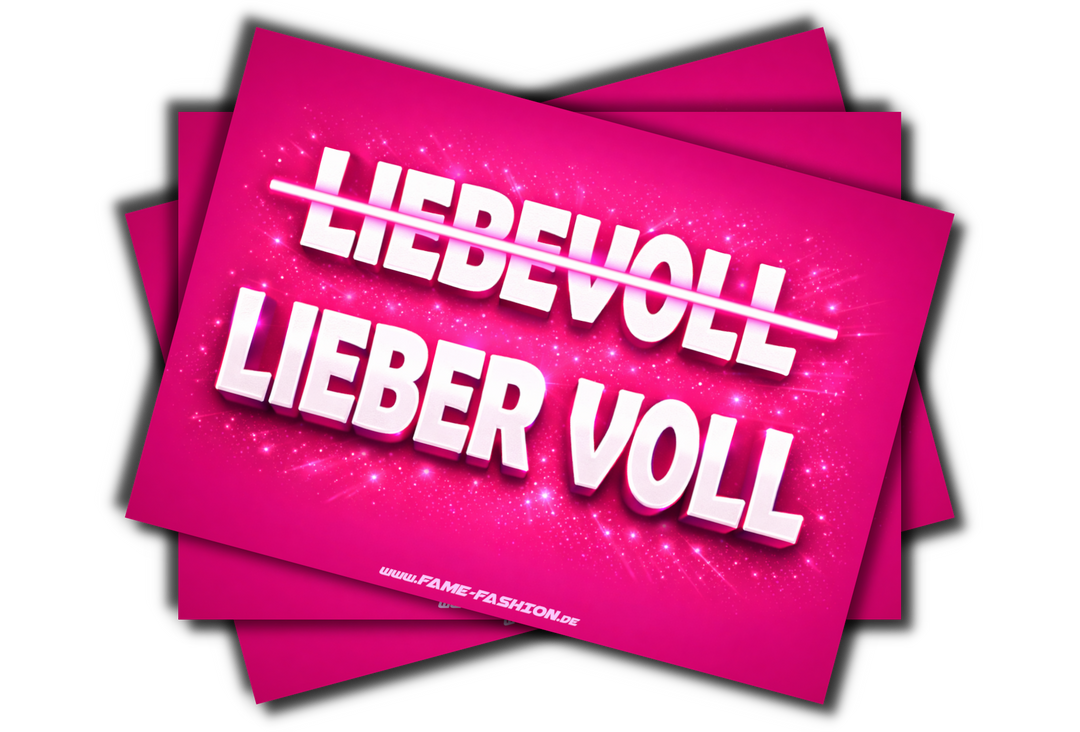 LIEBER VOLL! Malle Sticker