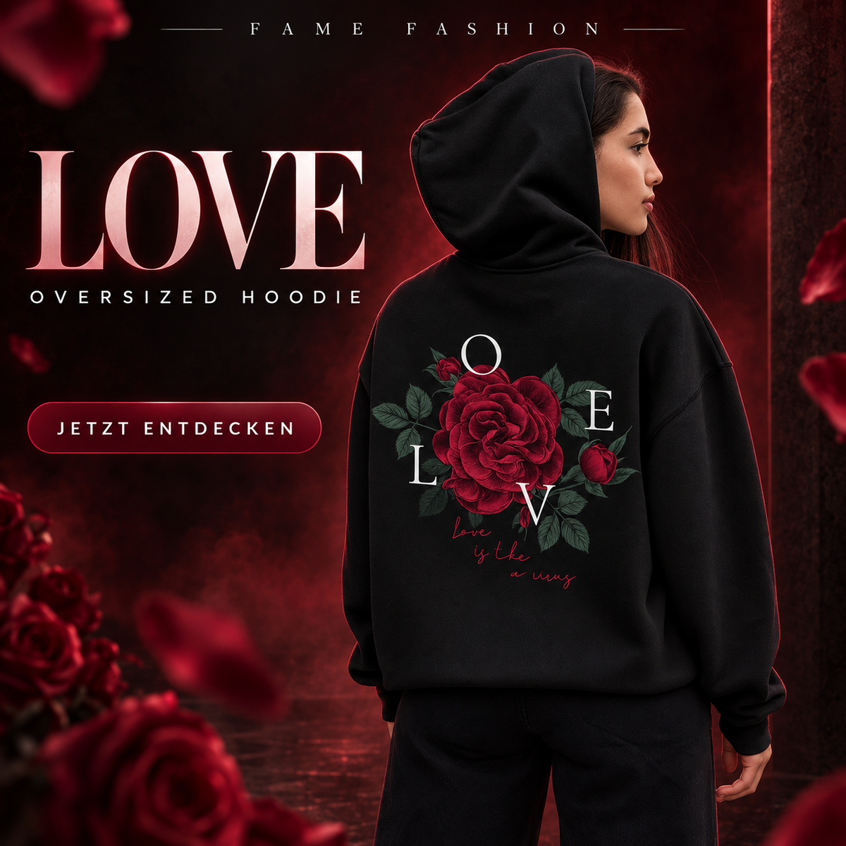 LOVE Oversized Hoodie