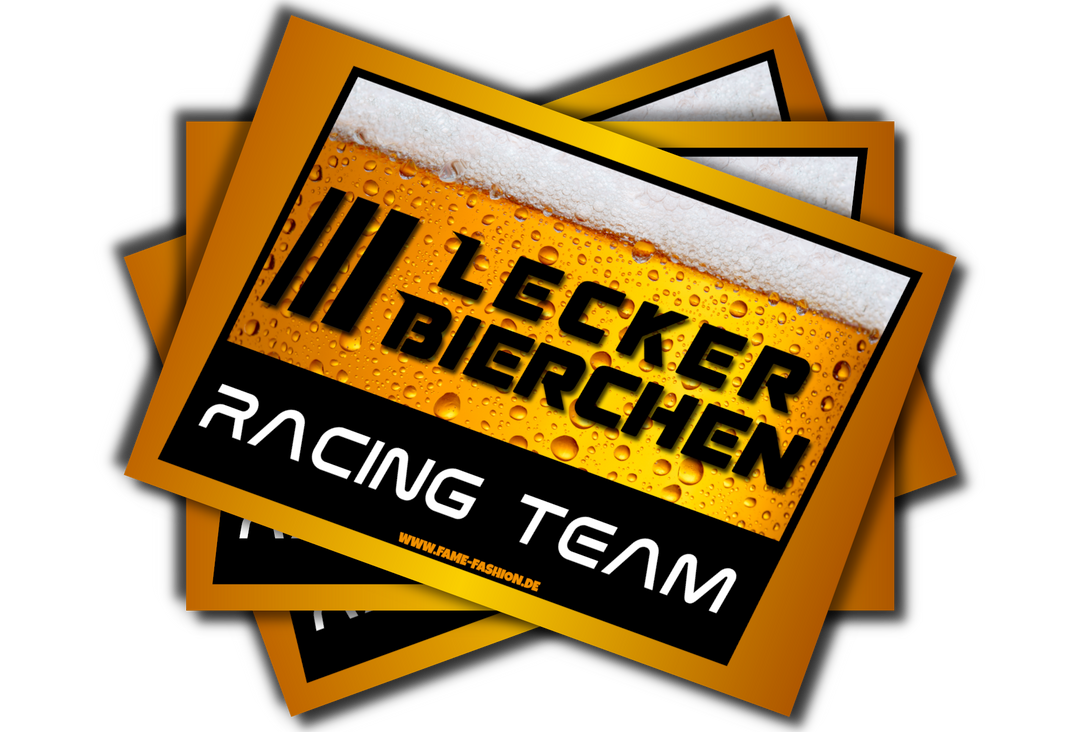 Lecker Bierchen Racing Team Malle Sticker