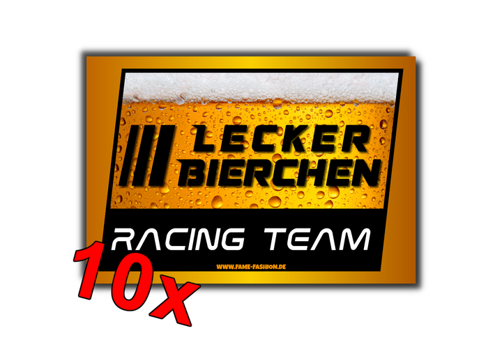 Lecker Bierchen Racing Team Malle Sticker