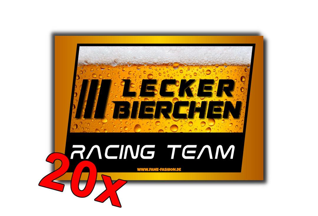 Lecker Bierchen Racing Team Malle Sticker