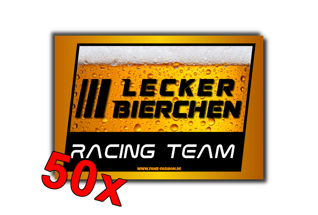Lecker Bierchen Racing Team Malle Sticker