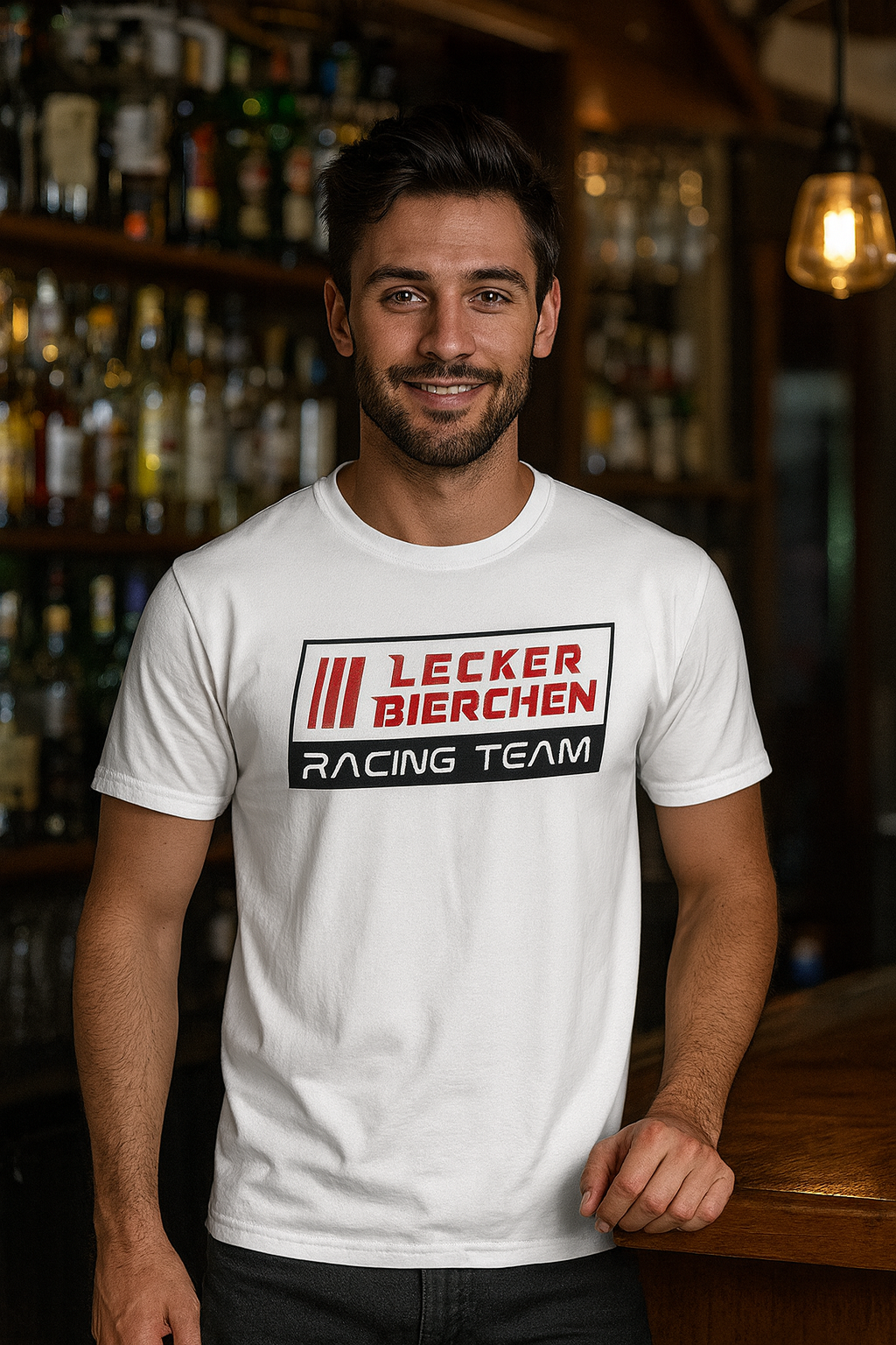 LECKER BIERCHEN Racing Team Premium T-Shirt