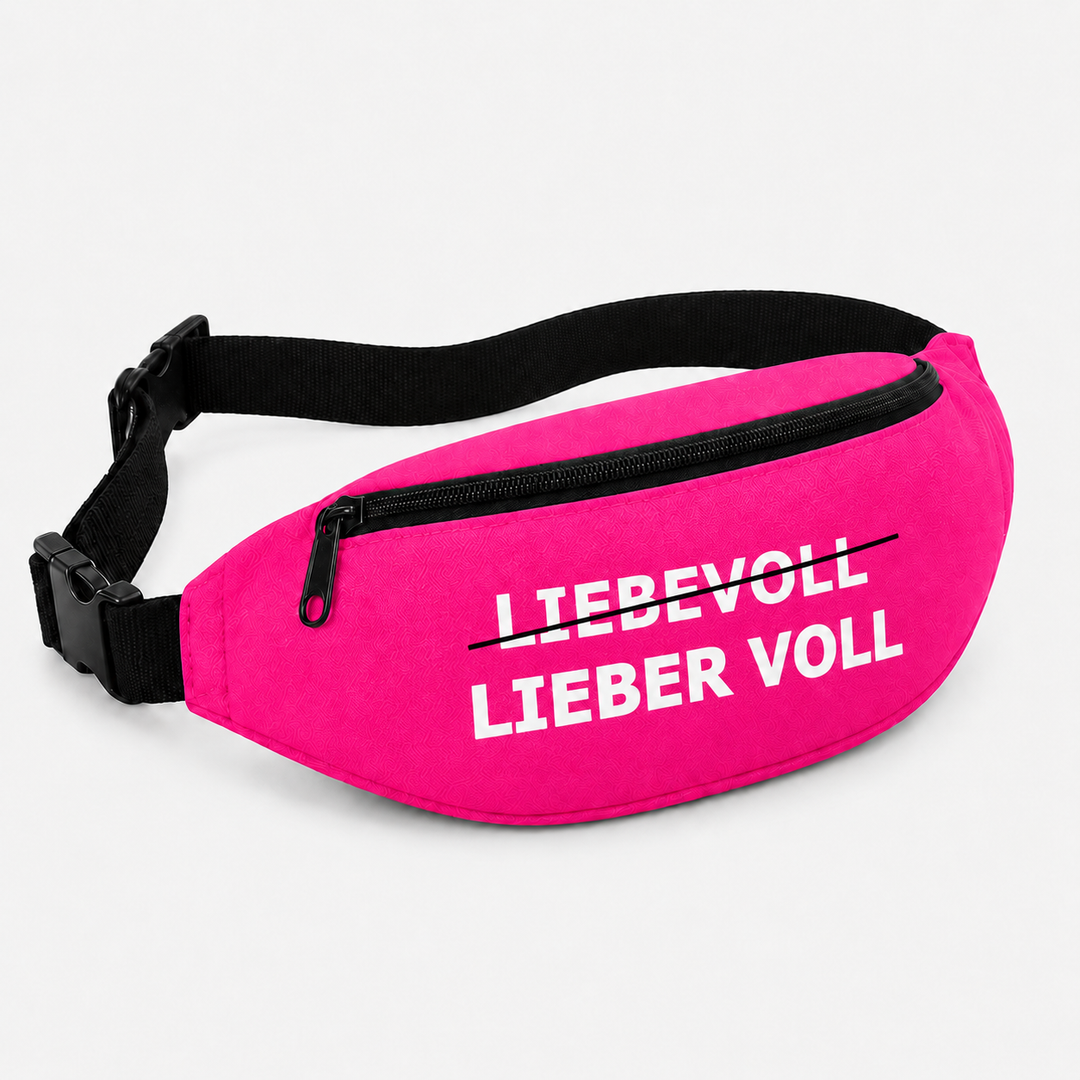 Bauchtasche Lieber Voll