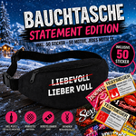 Bauchtasche Aprés Skí Version gefüllt mit 1 MEGA-Bundle Sticker-Set (50 Sticker-Motive je 1x)