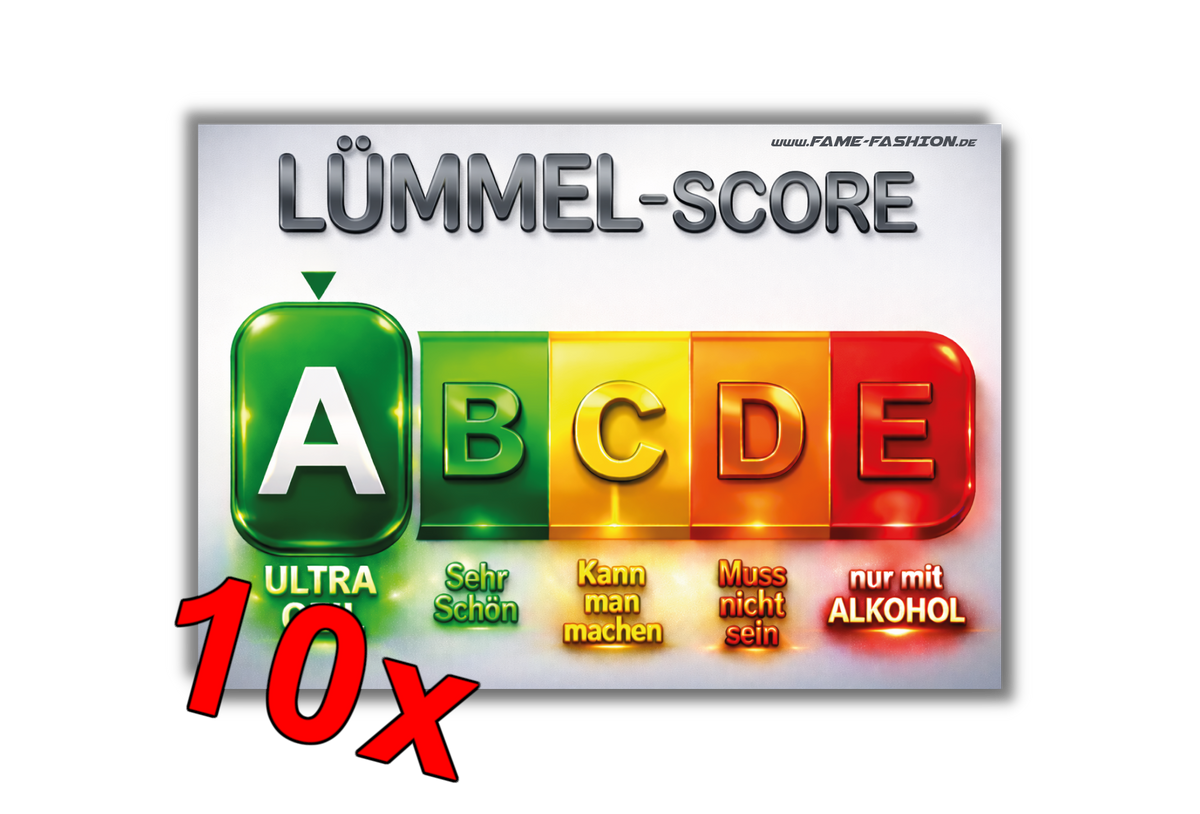 LÜMMEL-Score - Malle Sticker
