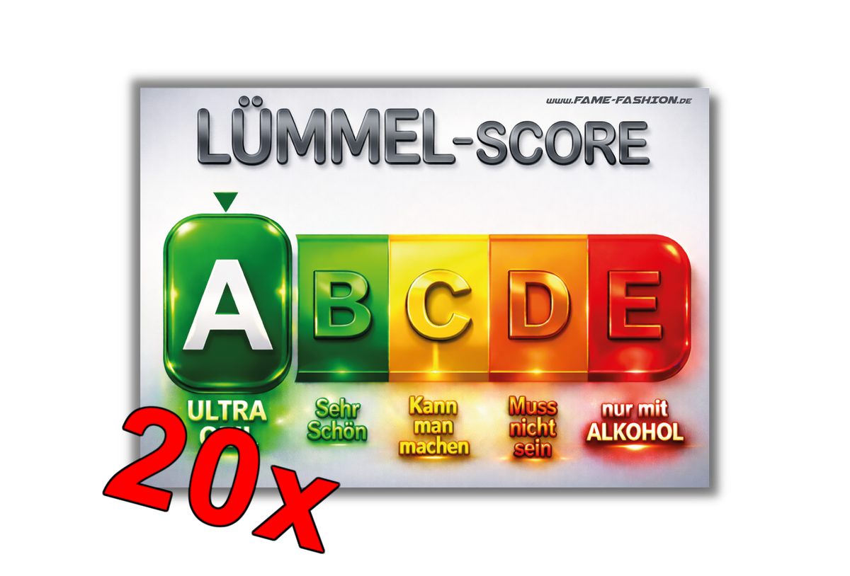 LÜMMEL-Score - Malle Sticker