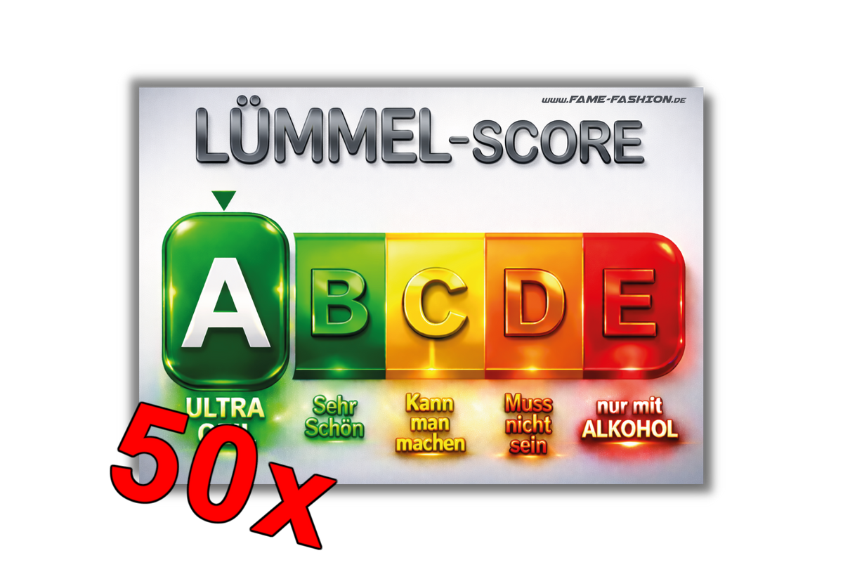 LÜMMEL-Score - Malle Sticker