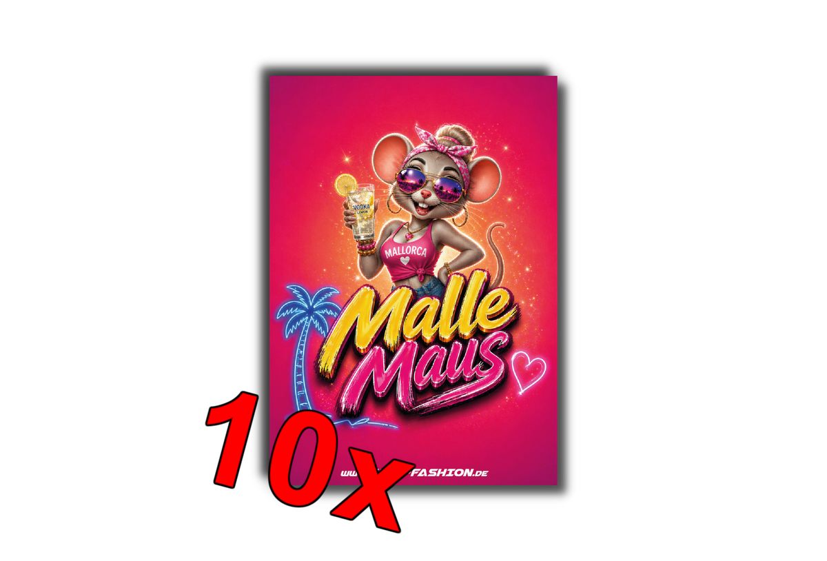 MALLE MAUS 2.0 - Malle Sticker