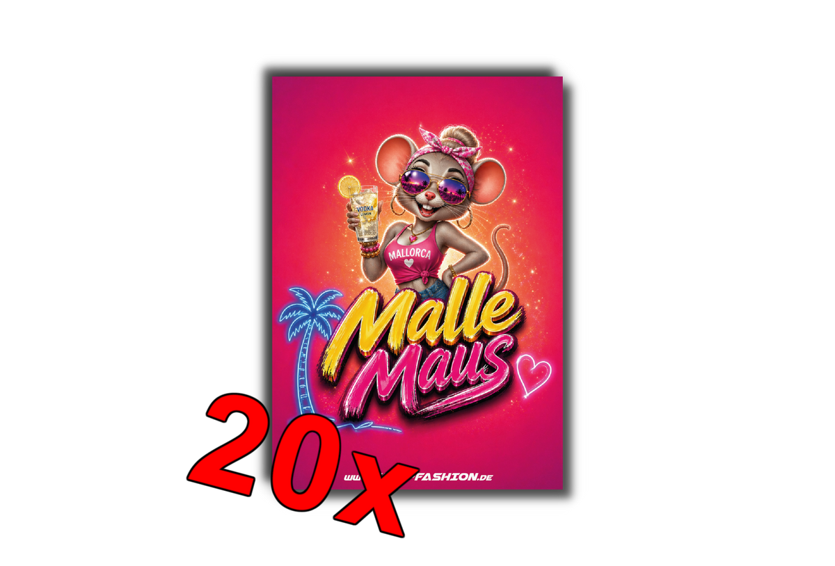 MALLE MAUS 2.0 - Malle Sticker