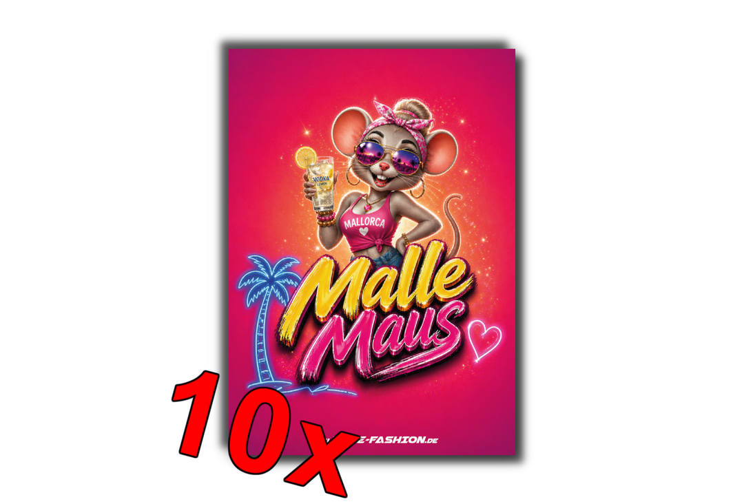 MALLE MAUS 2.0 - Malle Sticker