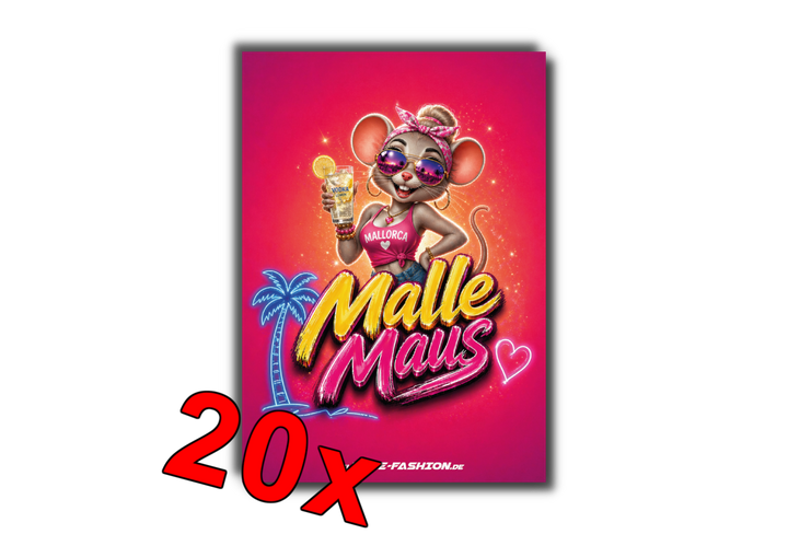 MALLE MAUS 2.0 - Malle Sticker