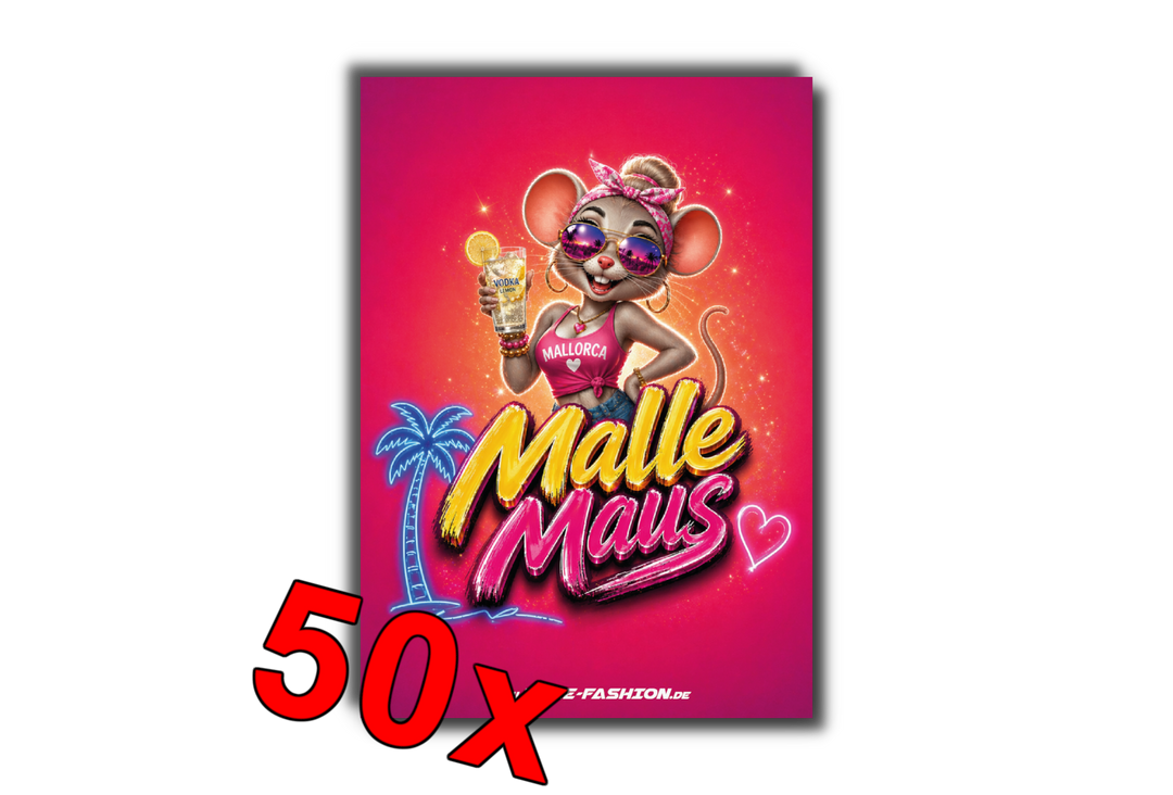 MALLE MAUS 2.0 - Malle Sticker