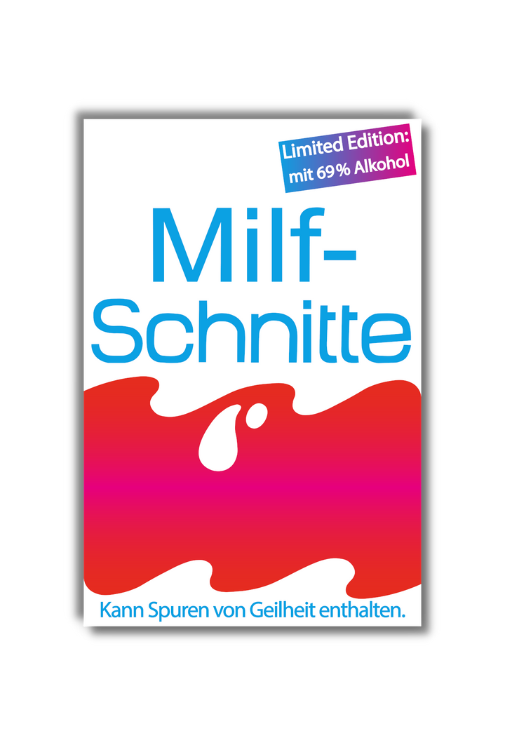 MILFSCHNITTE Limited Edition Malle Sticker