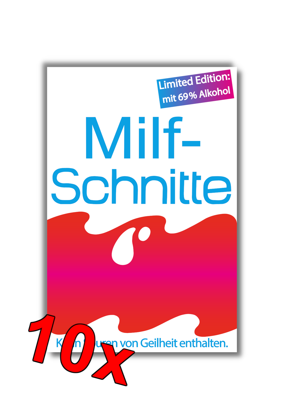 MILFSCHNITTE Limited Edition Malle Sticker