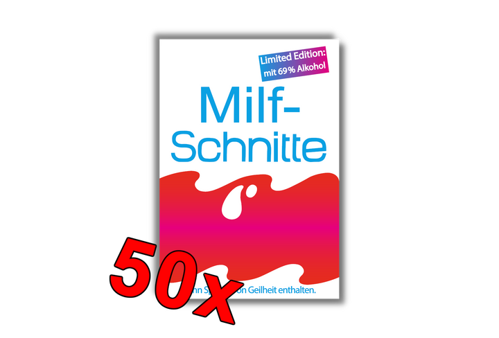 MILFSCHNITTE Limited Edition Malle Sticker