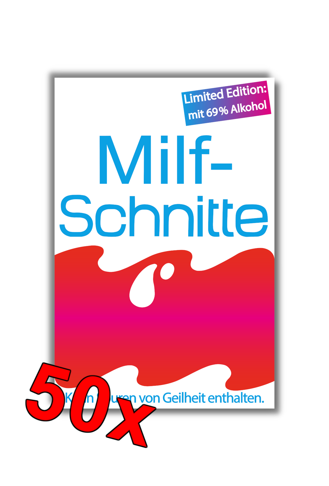 MILFSCHNITTE Limited Edition Malle Sticker