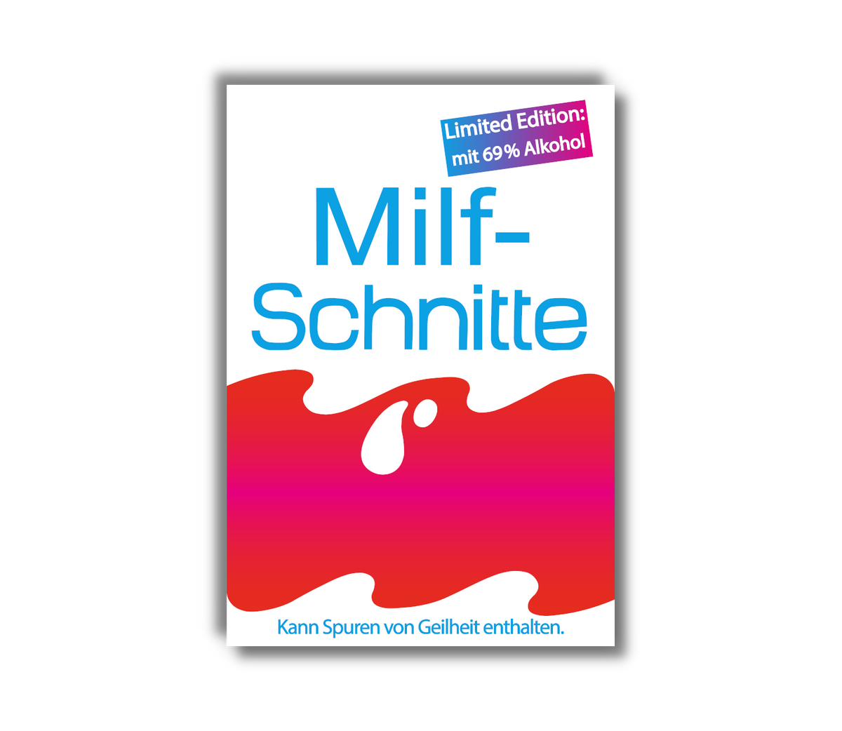 MILFSCHNITTE Limited Edition Malle Sticker