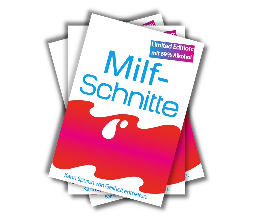 MILFSCHNITTE Limited Edition Malle Sticker
