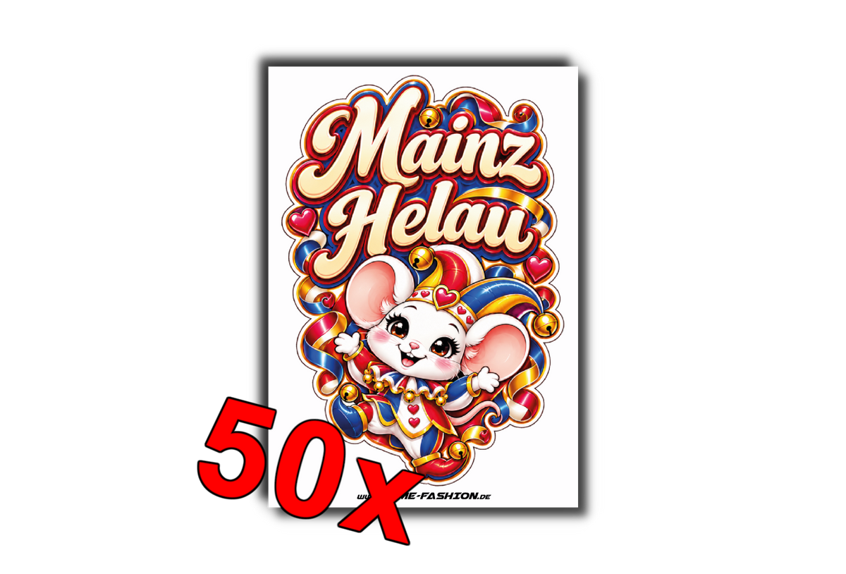 MAINZ HELAU - Karneval Sticker