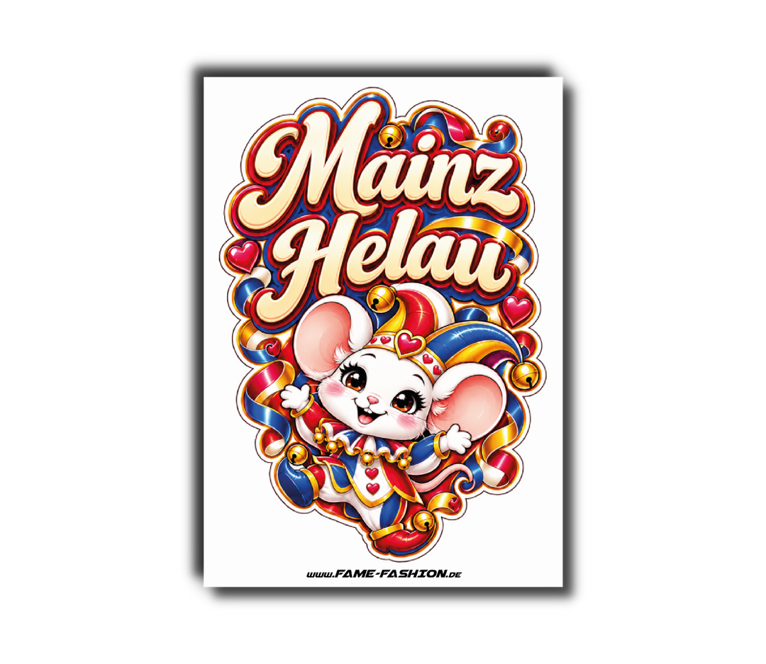 MAINZ HELAU - Karneval Sticker