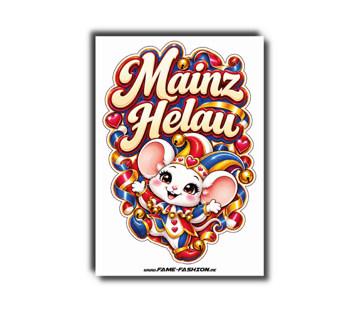 MAINZ HELAU - Karneval Sticker