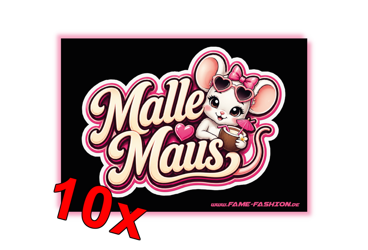 MALLE MAUS 1.0 - Malle Sticker